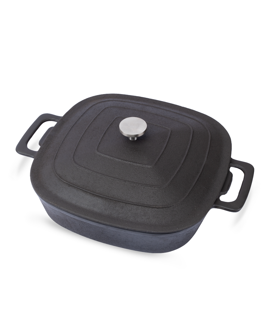 Square Bowl & Lid - Image 5